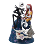 Jim Shore: The Nightmare Before Christmas- Jack, Sally & Zero on Hill Figurine