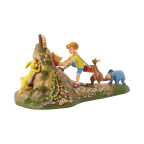 Jim Shore: Winnie the Pooh- Pooh & Friends Figure