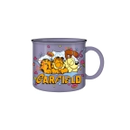 Garfield Retro Sleeping with Dog 20oz Ceramic Camper Mug