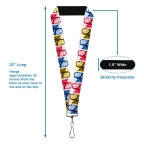 Wizard of Oz- Dorothy & Toto Lanyard