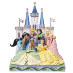 Jim Shore: Disney Princesses in Front of Castle Figurine