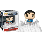 Superman: The Movie (1978)- Superman w/ Crystal (Fortress of Solitude) Deluxe Pop!