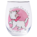 Aristocats- Marie 20 oz Stemless Wine Glass