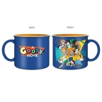 A Goofy Movie Group Shot Retro Shapes 20z Ceramic Camper Mug
