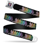 Grateful Dead Skeletons Seatbelt Belt