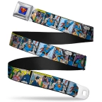 Superman Comic Panels Seatbelt Belt