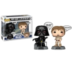 Star Wars- Darth Vader & Luke Skywalker Pop! Saying 2-Pack