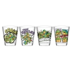 TMNT 1.5oz. Shot Glass Set 4-Pack