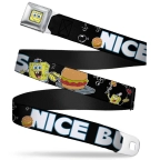 Spongebob Nice Buns Seatbelt Belt