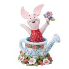 Jim Shore: Pooh & Friends- Piglet in Watering Can Figurine