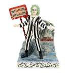 Jim Shore: Beetlejuice LED Sign & Gravestone Figurine