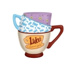 Gilmore Girls Destinations Stacked Ceramic 3D Sculpted Mug