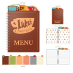 Gilmore Girls Luke’s Menu Spiral 6-Tabbed Notebook (6.5x8.5)