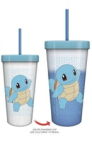 Pokémon- Squirtle 24oz Color Change Tumbler with Straw