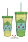 Pokémon- Bulbasaur 24oz Color Change Tumbler with Straw