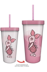 Winnie the Pooh- Piglet Color Change Cup with Straw