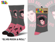Elvis Rock & Roll Socks