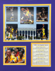 1980s LA Lakers - 11x14 Matted Photos
