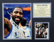 James Worthy (UNC) - 11x14 Matted Photos