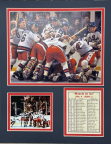 1980 "Miracle on Ice" USA Hockey Team - 11x14 Matted Photos