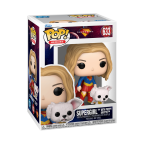 Supergirl- Supergirl with Puppy Krypto Pop!