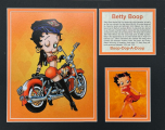 Betty Boop on Harley - 11x14 Matted Photos