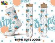 Dippin Dots Socks