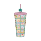 Golden Girls 24oz Plastic Cold Cup w/ Lid and Topper Straw