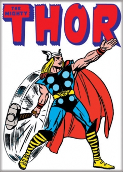 Thor - White Background Magnet