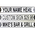 Custom Street Sign