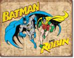 Batman and Robin Weathered
