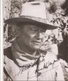 John Wayne - The Cowboys Autographed 8x10